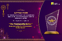 TRUSTWORTHY SELLER AWARD in FLIPKART