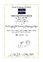 EU Chamber Certificate