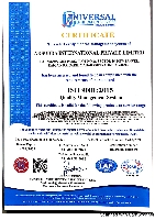 ISO 9001:2015 &ndash; Quality Management System Certification