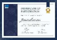 Participate Certificate