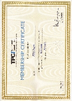TPCI CERTIFICATE