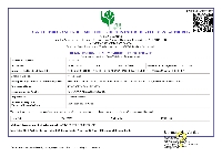 APEDA CERTIFICATE