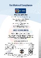 ISO CERTIFICATE