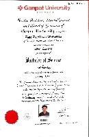 Bachelor of Science (Food Technology) Degree Certificate