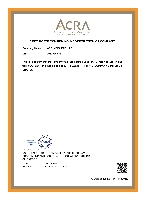 ACRA CERTIFICATE