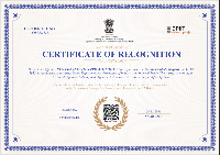 Recognized by DPIIT, Ministry of Commerce and Industry, Government of India.