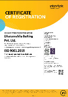 ISO 9001:2015 Certification