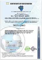 Non-GMO certification for plant-based ingredients
