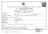 e-RCMC_APEDA Certificate