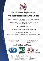 ISO 9001-2015 CERTIFICATE