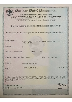 Masters of Science (Food Biotechnology) Provisional Degree Certificate