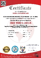 Sun Overseas ISO CERTIFICATE