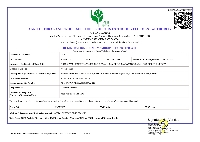 APEDA CERTIFICATE