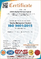 ISO 9001:2015 Certified Company