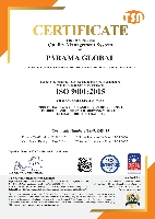 ISO 9001:2015 certification for our Quality Management System. This demonstrates our commitment to d