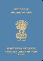Carte de Citoyen indien d&rsquo;outre-mer (Overseas Citizen of India card)