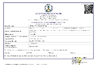 Coconut Board Certificate