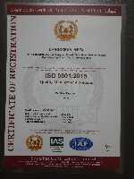 IAF ISO Certificate