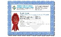 FIEO membership certificate