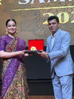 Prestigious achievement award, "Rashtriya Ratna Samman 2026" at Bharat Mandapam on 25 Apr