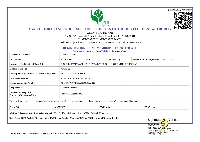 APEDA Certification