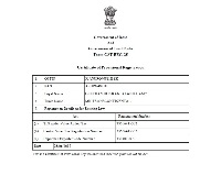GST Certificate