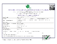 APEDA CERTIFICATION