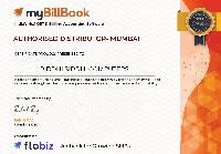 MY BILL BOOK DISTRIBUTION CERTIFICATE