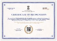 STARTUP INDIA CERTIFICATE
