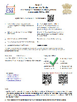 FSSAI Central License - General Manufacturing (Form C) Issued by the Food Safety and Standards Autho