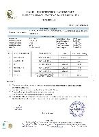 Coconut Oil - Lab Test Report