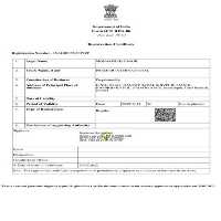 GST certificate