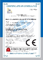 CE CERTIFICATE