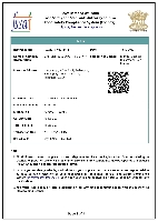 CENTER FOOD CERTIFICATE