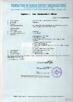 export promotion organisation of India RCMC