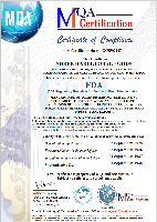 FDA Certificate