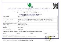 APEDA RCMC Certificate
