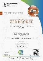 ZED Bronze certificate