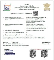 FSSAI licenses