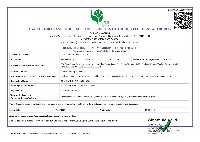 APEDA CERTIFICATE