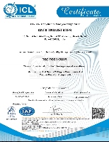 Quality certificate