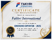 &ldquo;Emerging Exporter 2025&rdquo; certificate