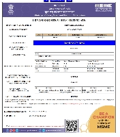 Udhyam certificate