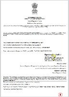 ertificate of Incorporation