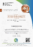 ZED Bronze Certificate