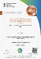 MSME SUSTAINABLE (ZED) Certificate