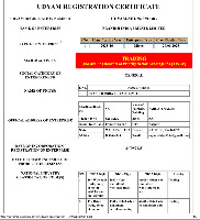 MSME Certificate