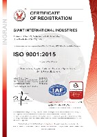 ISO 9001 : 2015