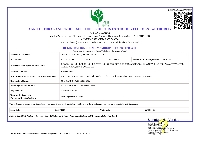 Apeda Certificate